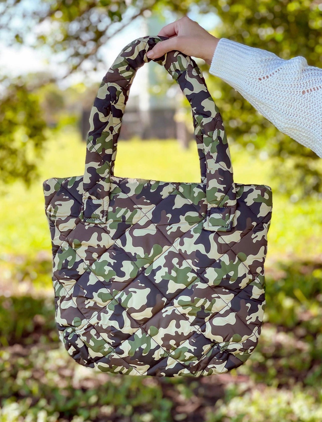 Camo Tote Bag