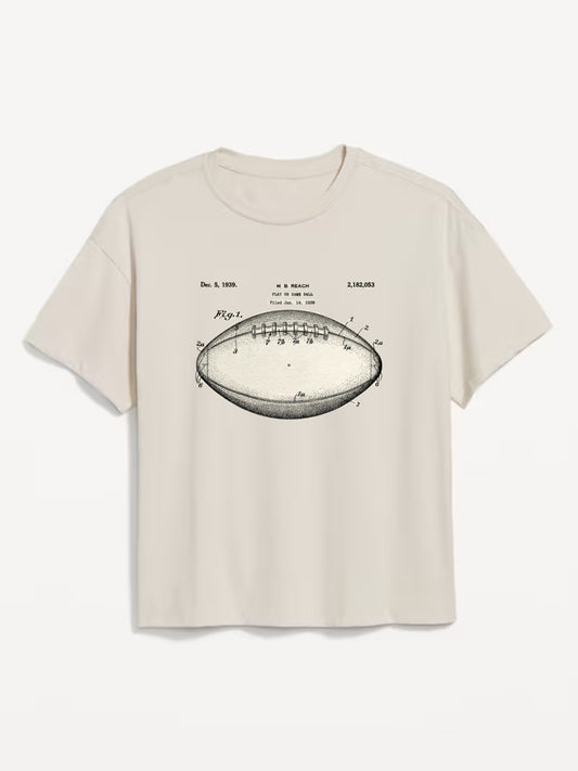 Football Diagram T-shirt