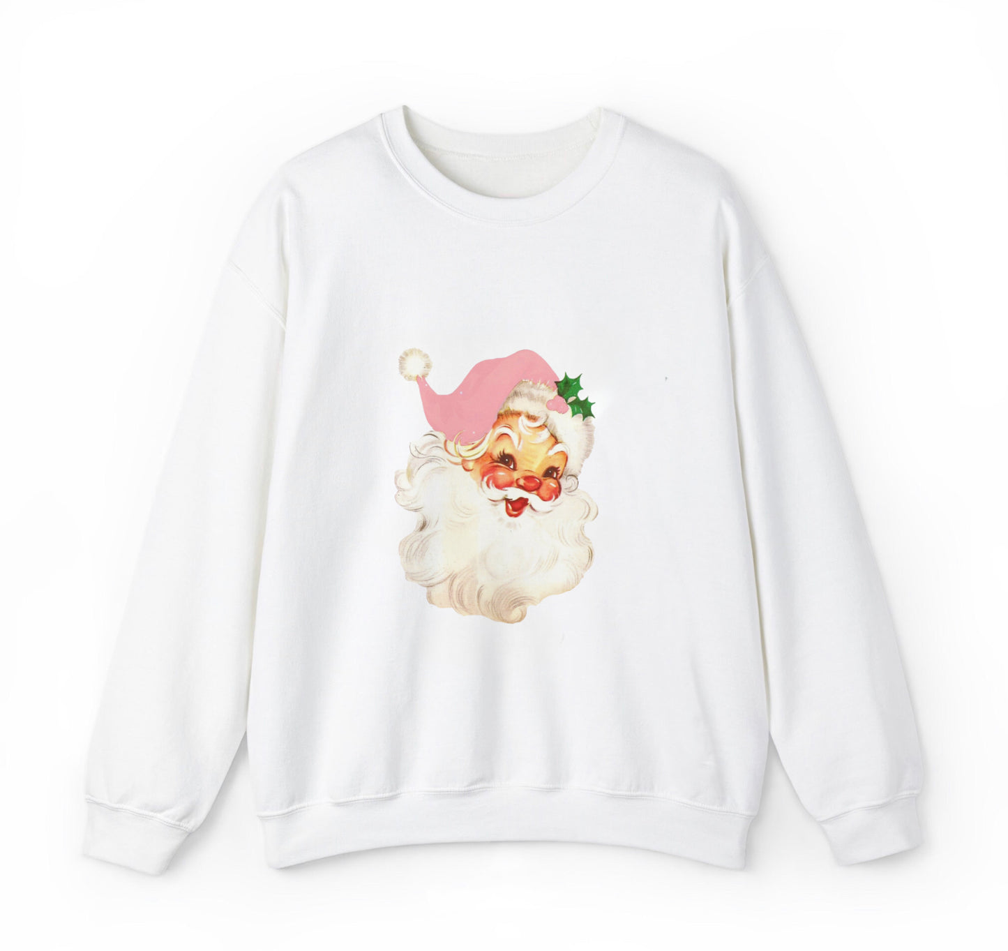 Pink Santa Sweatshirt