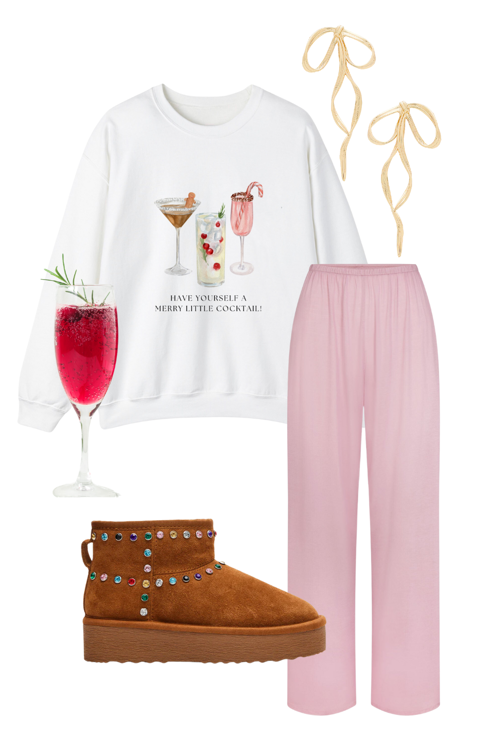 Have Yourself A Merry Little Cocktail Sweatshirt