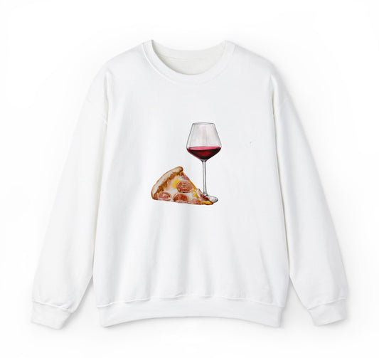 Wine & Pizza Sweatshirt