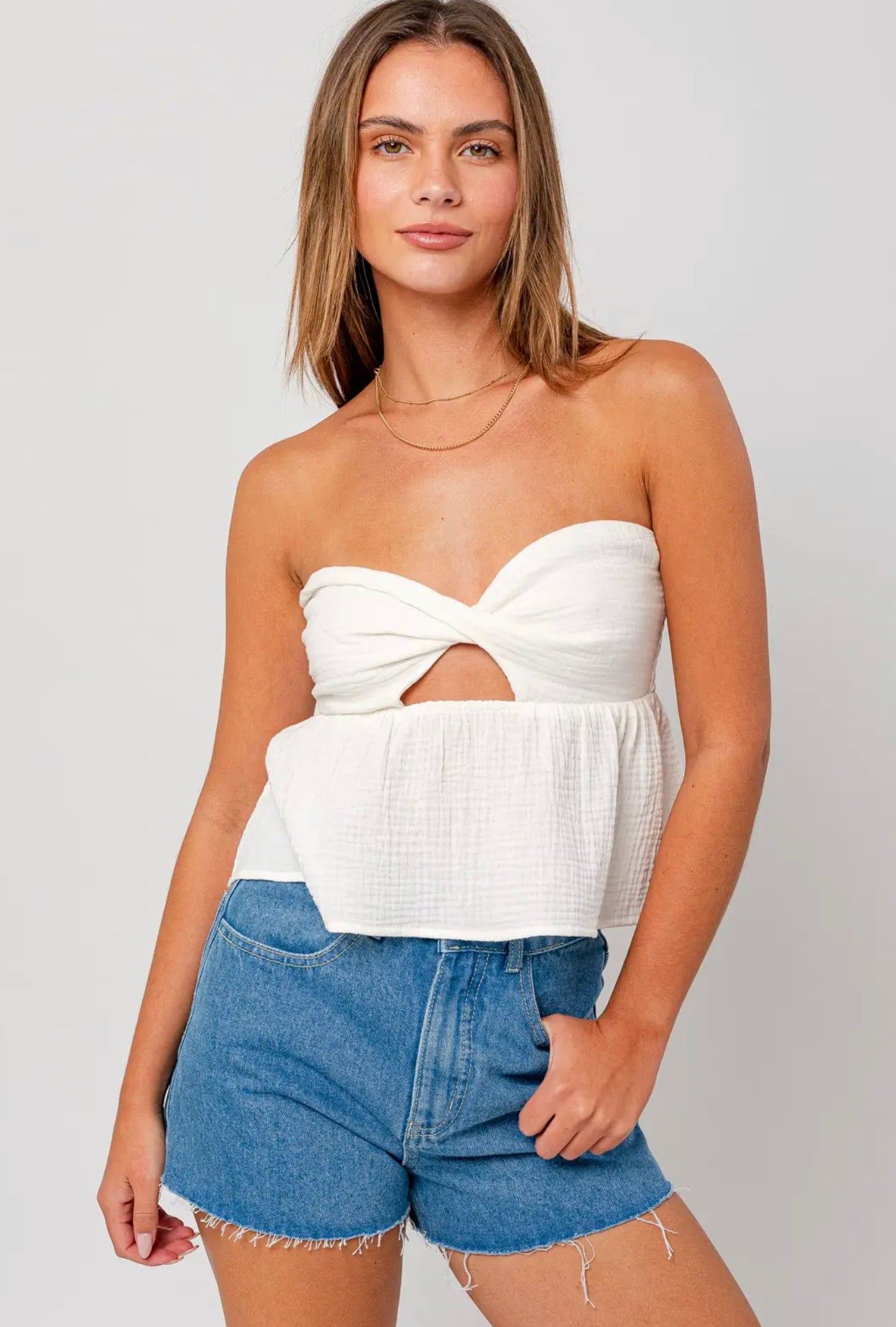 Sand Dollar Tube Top