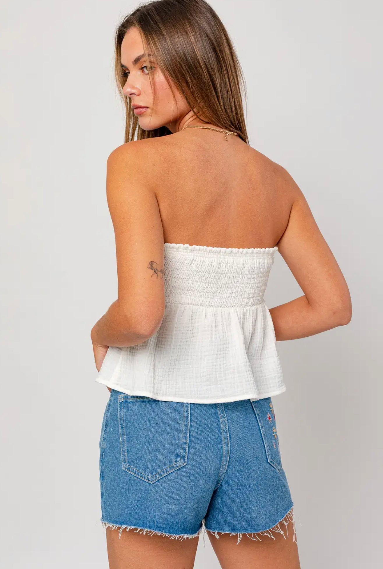 Sand Dollar Tube Top